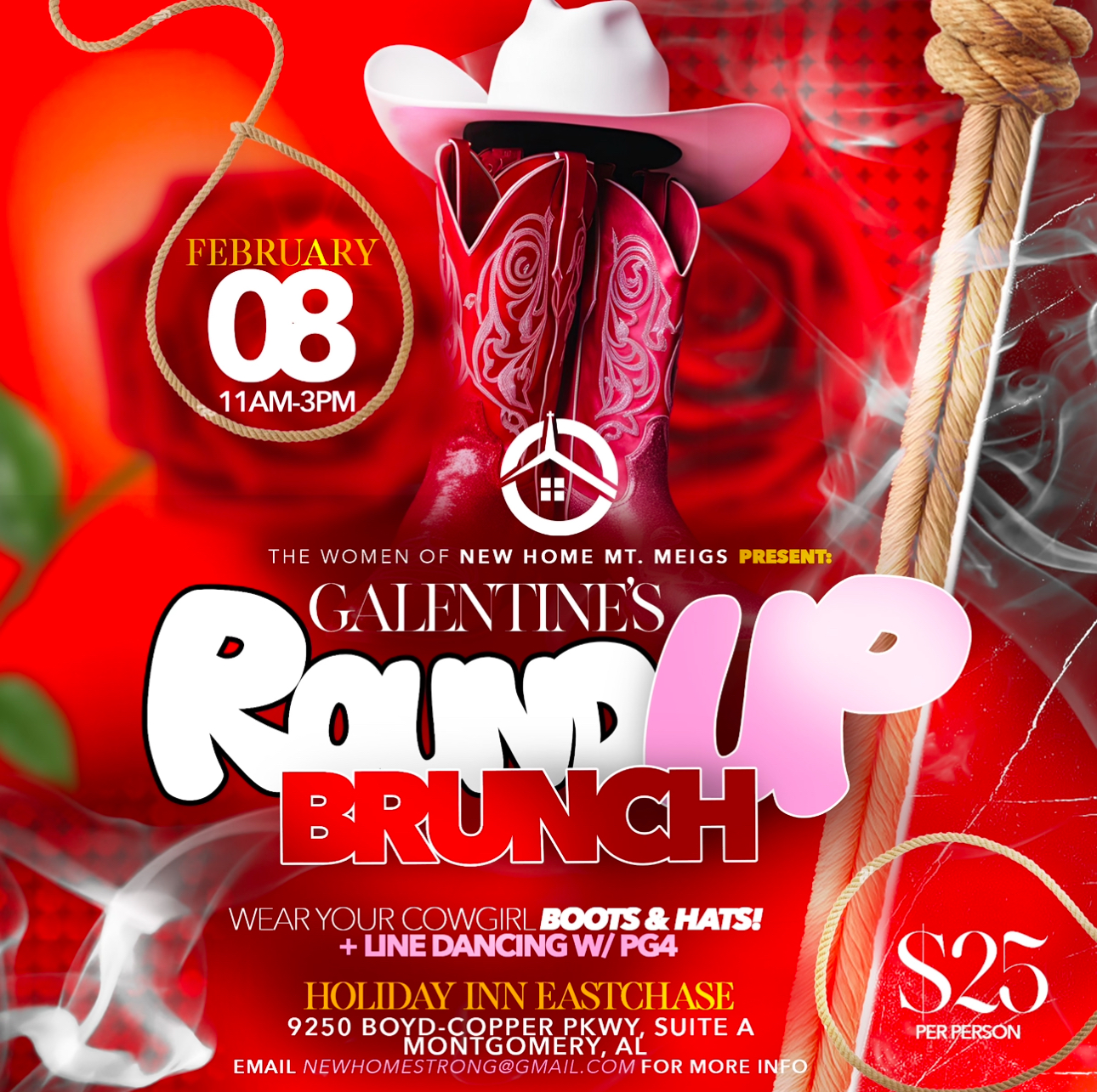 Women's Ministry: Galentine's Day "Round Up" Brunch